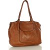 MARCO MAZZINI Barna bőr kézitáska