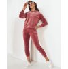 Rózsaszín velúr tréningruha Vogue Velour