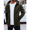Sötét khaki softshell kabát