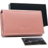 Cavaldi klasszikus bőr pénztárca - rózsaszín M356