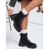 Fekete stílusos bakancs  JUPITER