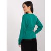 Sötét zöld blúz masnival