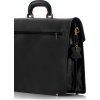 Férfi fekete bőr aktatáska MARTINO
