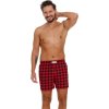 PIROS-FEKETE KOCKÁS FÉRFI RÖVIDNADRÁG