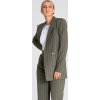 Khaki csíkos elegáns zakó