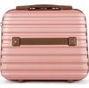 Solier rózsaszín kozmetikai bőrönd STRIPE