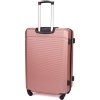 SOLIER rózsaszín kagylós bőrönd mér. M