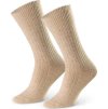 Bézs női zokni Art.093