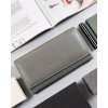 Cavaldi szürke sima bőr pénztárca M585