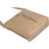 Peterson bézs bőr crossbody táska