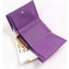 Peterson Lila kis bőr pénztárca Y385