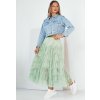 Menta tüll midi szoknya MILANI