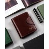 Bordó kis női bőrtárca Peterson Y637 (Méret ONE SIZE)
