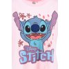 Világos rózsaszín női Disney póló - Lilo and Stitch