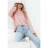 Rózsaszín oversize póló BAFINA