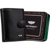 Peterson férfi fekete bőr pénztárca W057