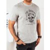 Szürke férfi póló nyomtatással