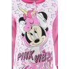 Világos rózsaszín pamut pizsama Minnie Mouse