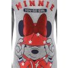 Szürke-piros Minnie Mouse lány pizsama