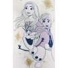 Krémszínű-lila pizsama lányoknak Disney - Frozen