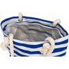 Rovicky Kék-fehér csíkos strandtáska