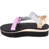 Többszínű platformszandál Teva W Flatform Universal Sandals