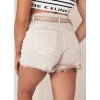 Bézs koptatott rövidnadrág SUNYLOOK
