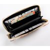 Barna mintás pénztárca  N080