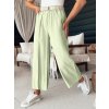Menta színű széles szellős nadrág CHIMAS
