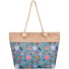 Kék mintás strandtáska