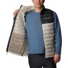 Bézs-fekete steppelt mellény Columbia Powder Lite Vest