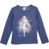 Sötétkék Disney Frozen póló lányoknak