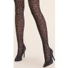 Fekete, mintás harisnya Gabriella 313 Lovers 60 napos