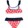 Minnie Mouse piros kétrészes fürdőruha