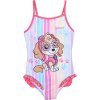 Rózsaszín csíkos fürdőruha Paw Patrol - Skye