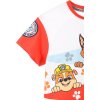 Fehér és piros Paw Patrol póló fiúknak