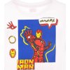 Avengers Iron Man fehér fiú póló