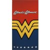 Kék-piros Wonder Woman strandtörölköző
