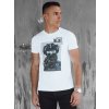 Fehér férfi póló nyomattal