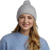 Szürke sapka pom-pommal Buff Nerla Knitted Hat Beanie