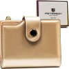 Peterson arany színű közepes méretű pénztárca Y677
