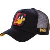 Fekete férfi siltes sapka Capslab Looney Tunes Daffy Duck Cap