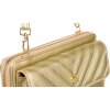 4U Cavaldi arany színű steppelt pénztárca pánttal M757