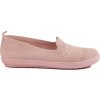 Rózsaszín textil slip-on cipő