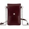 4U Cavaldi bordó mini vállra vehető pénztárca M765