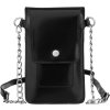 4U Cavaldi fekete mini vállra vehető pénztárca M764