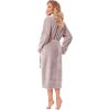 Női fürdőköpeny L&L Duo (Barva krémszínű, Méret 2XL)