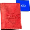 Always Wild piros férfi pénztárca zár nélkül A260