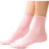 Világos rózsaszín női bambusz zokni Art.125