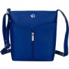 Rovicky kék bőr messenger táska